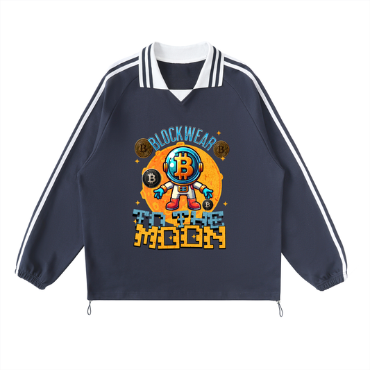 BLOCKWEAR Mission Patch Sweatshirt Feels like a uniform for crypto astronauts