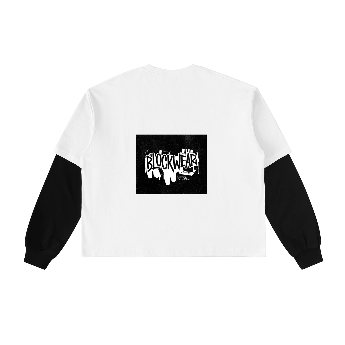 Urban Ape Graffiti Layered Long Sleeve Tee